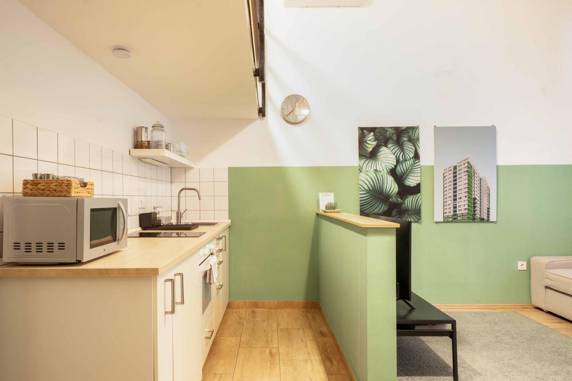 Cosy Studio In Terezvaros W41 Green Budapest Luaran gambar
